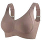 🎁 1 Kaufen, 1 Gratis 💕 Damen Rippenstrick Push-Up Verstellbarer Drahtloser BH
