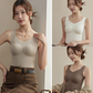 💖Verdicktes, warmes Tanktop mit integriertem BH