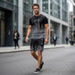 👕 JETZT 50% RABATT! 🔥 Herren-Set aus grafisch bedrucktem T-Shirt und Shorts – Weicher Stoff, auffälliges Design & perfekt für Sommertage ☀️