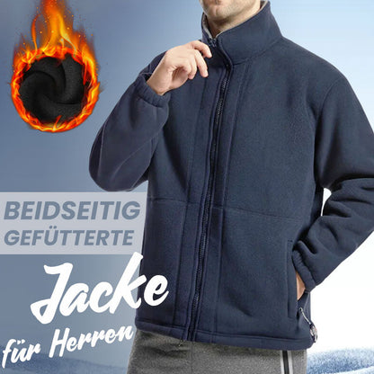 🍂 Early-bird price 73% Rabatt 🍁Herrenjacke mit doppelseitigem Fleece