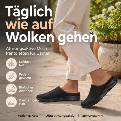 Bequeme atmungsaktive Mesh-Slipper