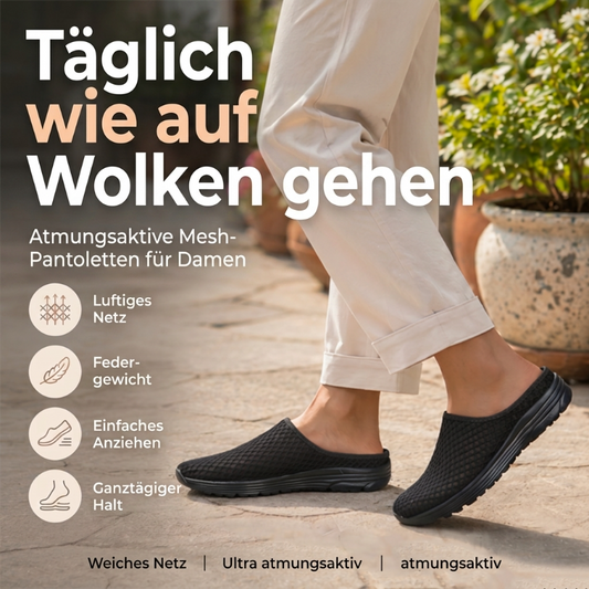 Bequeme atmungsaktive Mesh-Slipper