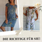 🌷50% RABATT❤️‍🔥Bedrucktes Kleid mit Rundhalsausschnitt aus Baumwolle und Leinen für Frauen