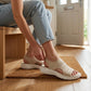 🚚 Nachschub ist da – schnell sein lohnt sich! 👟 Atmungsaktive Plateausandalen aus Strickstoff für Damen – bequem & modisch