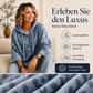 Gestrickter Hoodie mit Leopardenmuster für Damen
