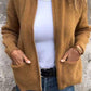 ⏳ Zeitlich begrenzt 50% Rabatt ⏰ Klassische Strickjacke mit Rundhals & Reißverschluss 🧥 Leicht, anschmiegsam & stylisch zugleich | Perfekt zum Layeren in jeder Jahreszeit!