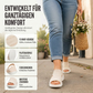 🚚 Nachschub ist da – schnell sein lohnt sich! 👟 Atmungsaktive Plateausandalen aus Strickstoff für Damen – bequem & modisch