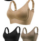 🎁 1 Kaufen, 1 Gratis 💕 Damen Rippenstrick Push-Up Verstellbarer Drahtloser BH