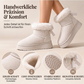 🔥 50% RABATT ❄️ Damen-Winter-Plateaustiefel – mittellang bis zur Wade