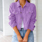 Farbenfrohe Jeansjacke