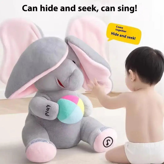 【🎁Bestseller 2026 – 50 % Rabatt für begrenzte Zeit!】Sing & Spiel Elefant – Lustiges, Musikalisches & Niedliches Spielzeug 🐘🎶