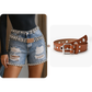 🌟 Der Look, den alle suchen – bei uns 50% günstiger! ⌛Zeitlich begrenztes Angebot – Damen-Rhinsten-Ripped-Denim-Shorts