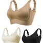 🎁 1 Kaufen, 1 Gratis 💕 Damen Rippenstrick Push-Up Verstellbarer Drahtloser BH