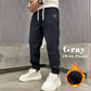 Herrenhose aus Cord mit lockerem Knöchelbund (50 % Rabatt)