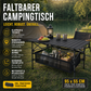 🌄Neuheit 49% RABATT!🏕️ Tragbarer Campingtisch – Klappbar, Kohlenstoffstahl, Schnellaufbau🪑