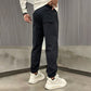Herrenhose aus Cord mit lockerem Knöchelbund (50 % Rabatt)