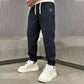 Herrenhose aus Cord mit lockerem Knöchelbund (50 % Rabatt)