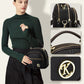 🎁Hot Sale 49% Rabatt⏳Klassische Multifunktionsfächer Verstellbarer breiter Schultergurt PU Leder Crossbody Tasche