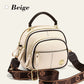 🎁Hot Sale 49% Rabatt⏳Klassische Multifunktionsfächer Verstellbarer breiter Schultergurt PU Leder Crossbody Tasche