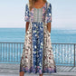 49% OFF🔥Elegantes Kleid mit böhmischem Print für Damen