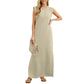 😍👗49% Rabatt🔥Knitterfreies Freizeitkleid für Damen mit geteiltem Saum🌹