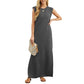 😍👗49% Rabatt🔥Knitterfreies Freizeitkleid für Damen mit geteiltem Saum🌹