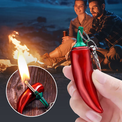 🔥🔥HEIßER SALE 50% RABATT🔥🔥Emergency Survival Schlüsselanhänger Dauerhaftes Streichholz🌶️🔥