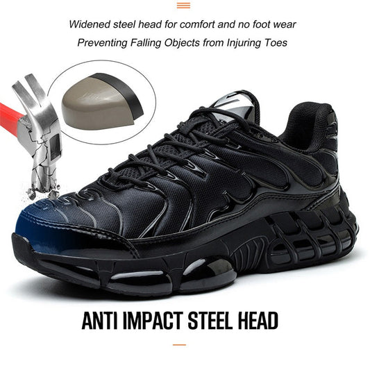 👟 50% RABATT! 🛡️ Leichte, unzerstörbare & rutschfeste Schuhe mit Stahlkappe – Komposit-Zehenschutz & durchtrittsichere Sohle – Ideal für Arbeit, Wandern oder Sicherheitseinsätze – robust, bequem & langlebig 🔧✨