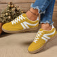 Lässige, rutschfeste Sneakers aus PU-Leder für Damen und Herren
