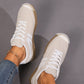 Lässige, rutschfeste Sneakers aus PU-Leder für Damen und Herren