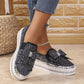 🔥🔥Heißer Verkauf🔥🔥Women's Rhinestones Slip-On Bow Sneakers