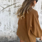 Leichter Damen-Cardigan mit tiefem V-Ausschnitt
