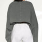 💕Was soll ich morgen anziehen?💕Damen Pullover Lange Ärmel Crop Tops