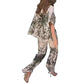 💃Lässiges 2-teiliges Set mit botanischem Print für Damen💖🌟