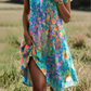🥰 NEUJAHR-DEAL: -55% 🎉 Stilvolles Damen Freizeitkleid mit V-Ausschnitt 🌸 bedruckt, leicht & sommerlich elegant ☀️