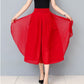 💥 HALF PRICE DEAL 👗 Hochbund Chiffon-Hosenrock für Damen ✨ luftig, hautfreundlich & zaubert eine schlanke Silhouette 🔥