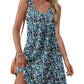 💖LETZTER TAG IM ANGEBOT: 49 % RABATT💖Sommerliches, bedrucktes, ärmelloses Strandkleid mit V-Ausschnitt
