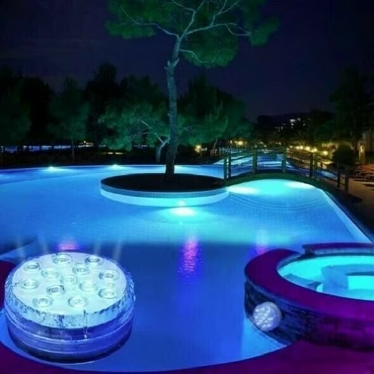 💥Unterwasser-LED-Poolbeleuchtung (RF-Fernbedienung)