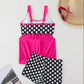 📢📢50 % Rabatt!! ⏰👙Zweiteiliger Badeanzug mit Polka-Dots für Damen🏖️