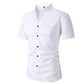 🥳2026 HEISSER VERKAUF🥳💞50K+ VERKAUFT!👦🕊️ 50% RABATT! Herren Kurzarm Businesshemd – Elegant gekleidet, kein Stress. Weicher Stretch, kein Bügeln nötig. Sieht toll aus zu Chinos oder Anzughosen. Perfekt für Geburtstage, Jubiläen oder den Sonntagslook.