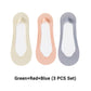 🌴3 Paar für den Preis von 2🌴 Damen Mesh Bootssocken – Ultra Low Cut & Transparent
