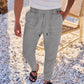 Herren lockere Freizeithose mit Kordelzug