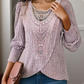 Modisches Damen-Langarmshirt