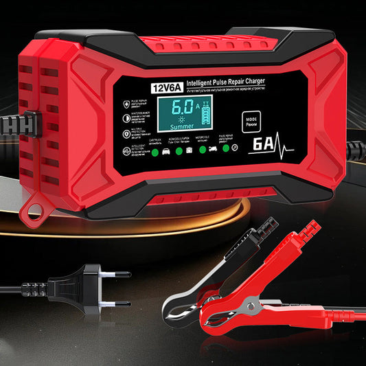 🛵🔋Intelligentes Batterieladegerät für Auto und Motorrad