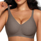 Bequemer, bügelloser, nahtloser Push-Up-BH für Damen