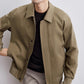 Herren-Freizeitjacke mit Revers knitterfrei