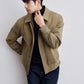 Herren-Freizeitjacke mit Revers knitterfrei