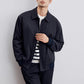 Herren-Freizeitjacke mit Revers knitterfrei