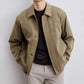 Herren-Freizeitjacke mit Revers knitterfrei