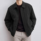 Herren-Freizeitjacke mit Revers knitterfrei